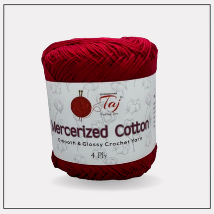 Taj Mercerized Cotton Yarn