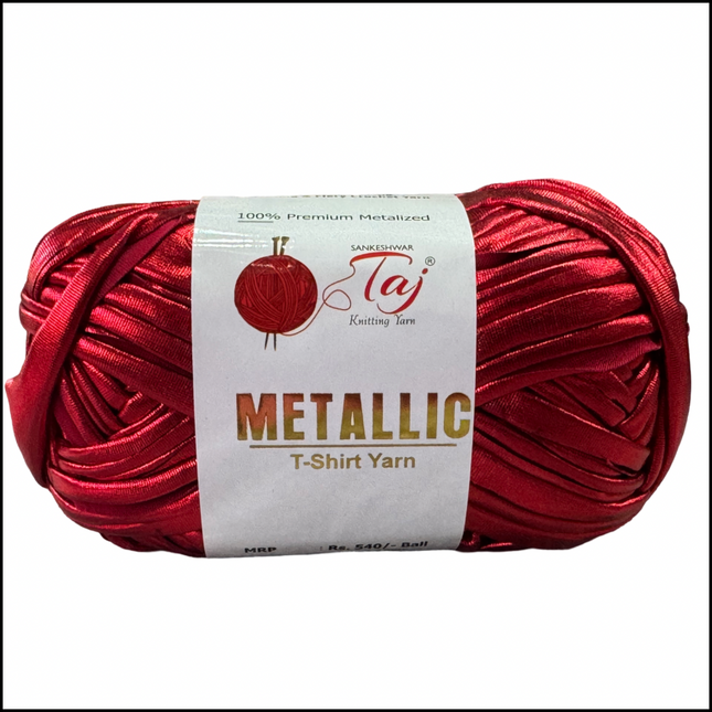 Metallic Tshirt Yarn