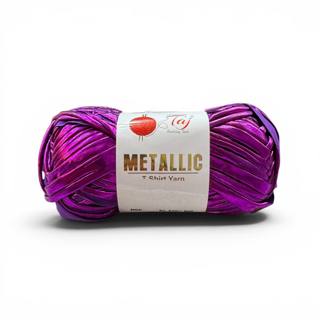 Metallic Tshirt Yarn