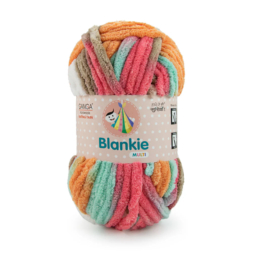 Blankie Multicolor Knitting Yarn