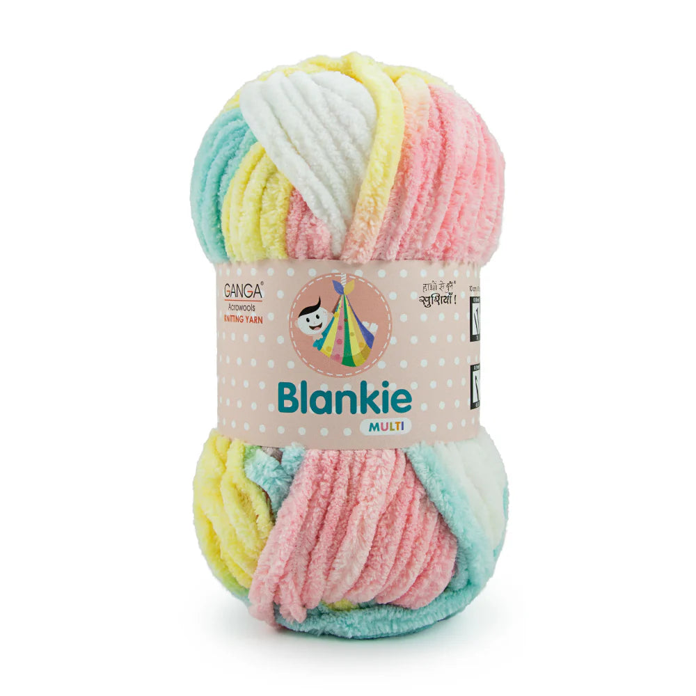 Blankie Multicolor Knitting Yarn