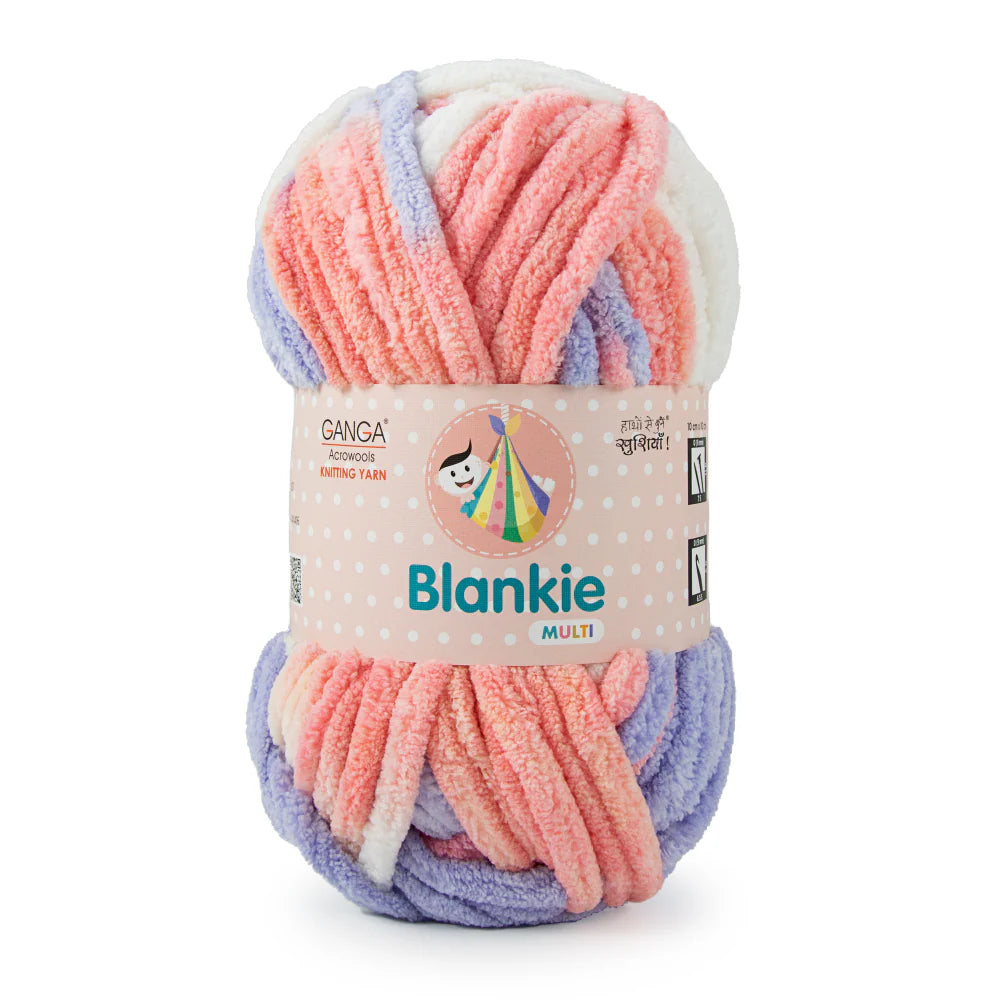 Blankie Multicolor Knitting Yarn