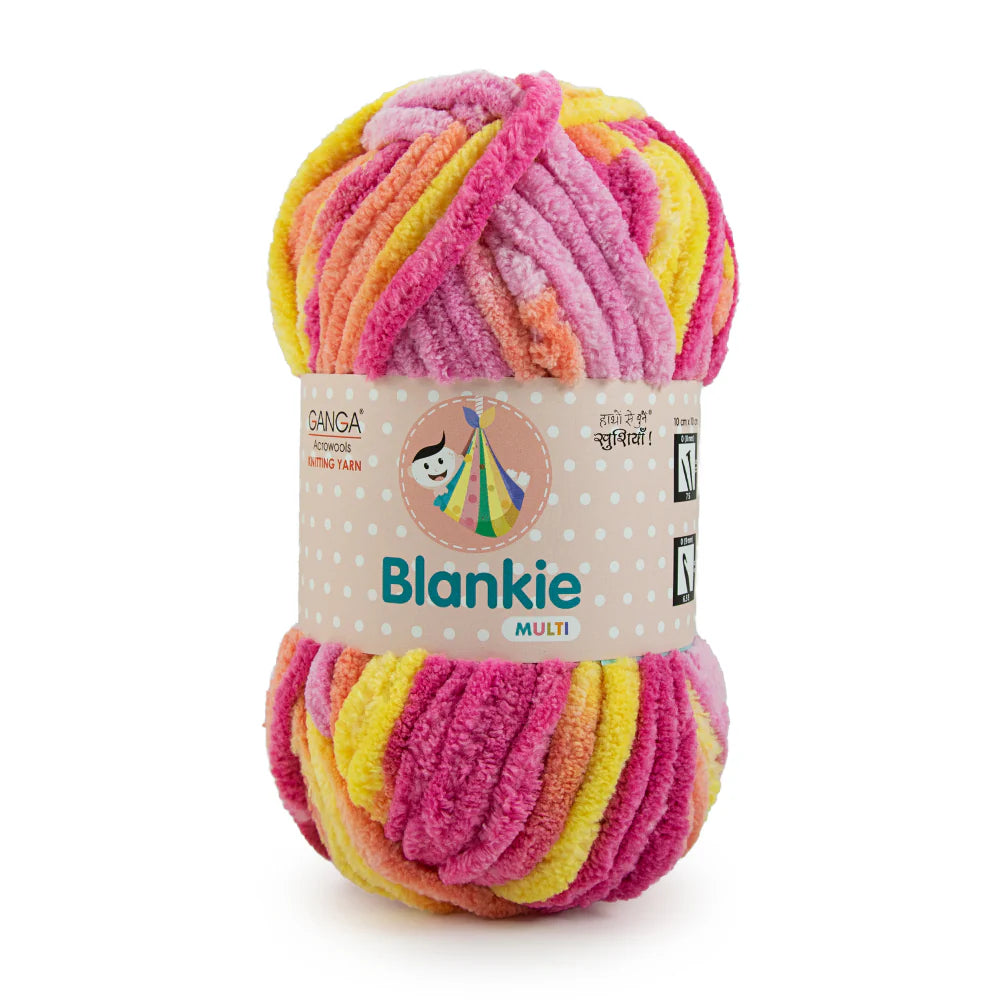 Blankie Multicolor Knitting Yarn