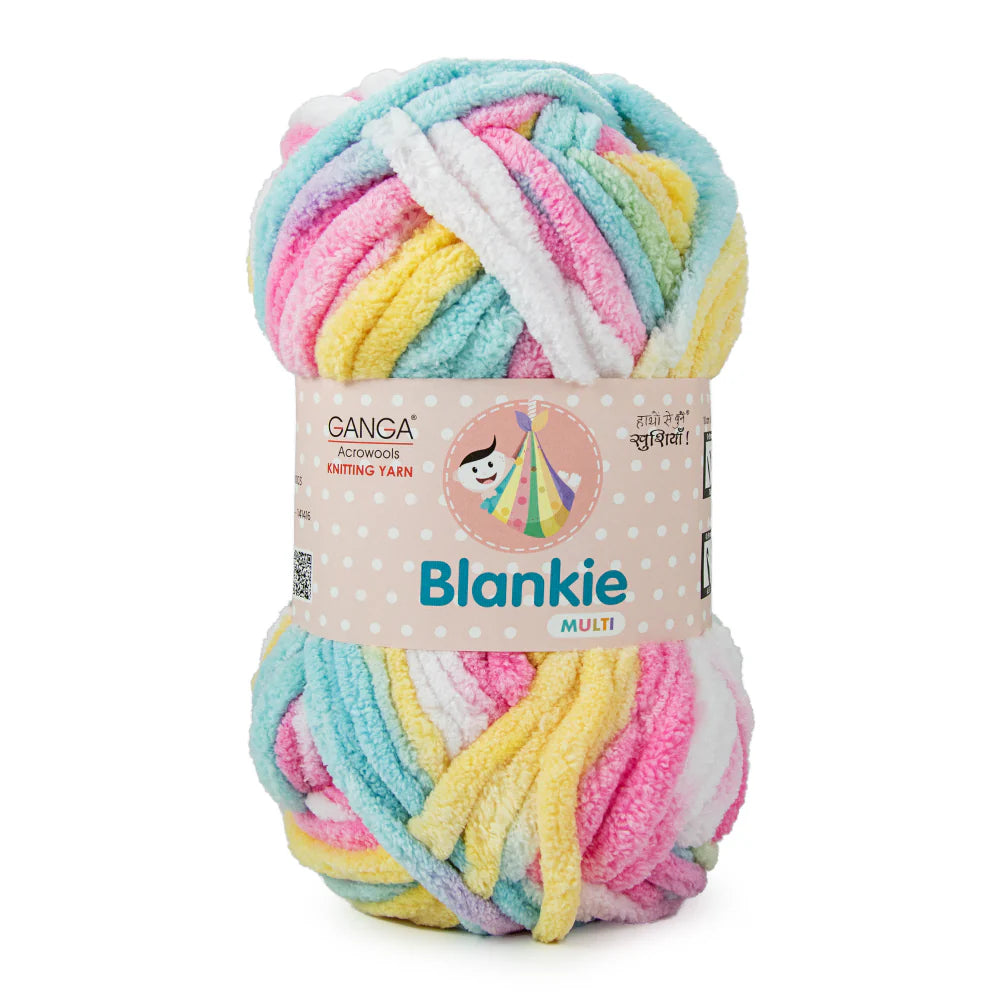 Blankie Multicolor Knitting Yarn