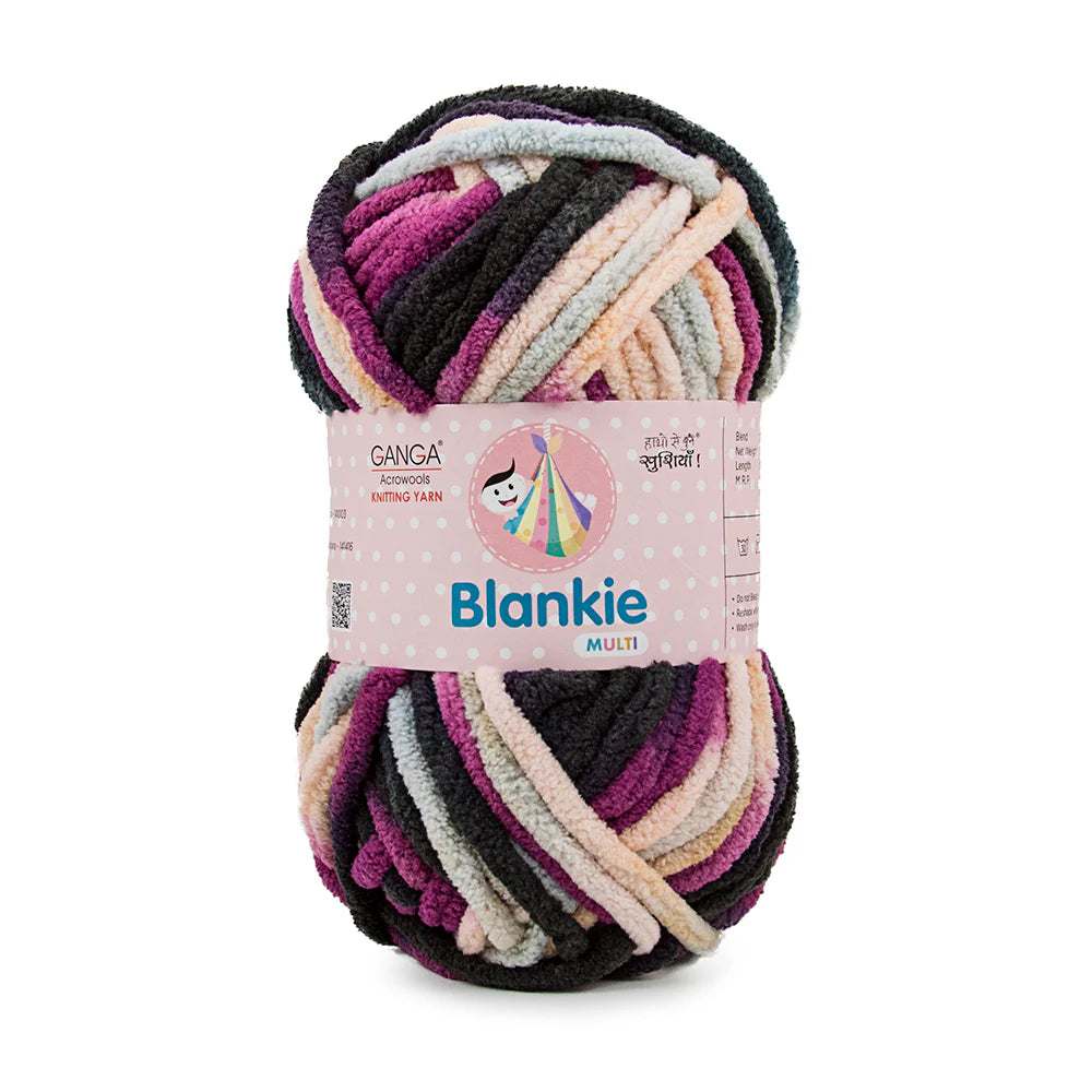 Blankie Multicolor Knitting Yarn