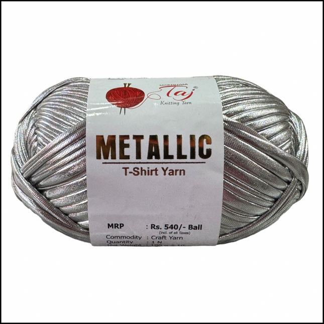 Metallic Tshirt Yarn