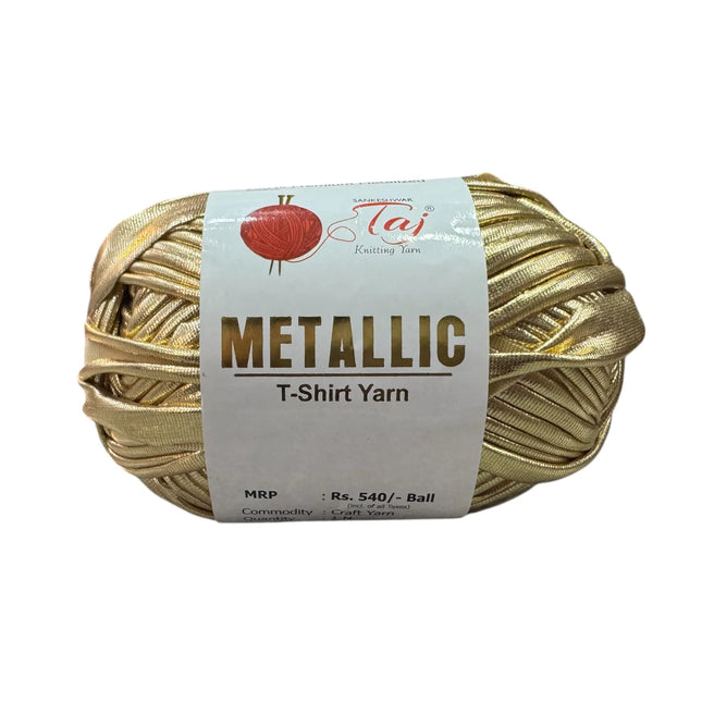 Metallic Tshirt Yarn