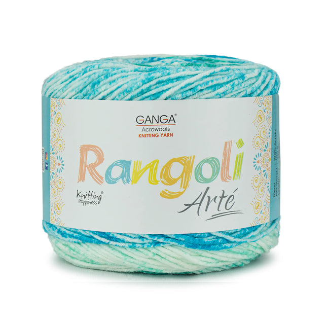 Ganga Acrowools Rangoli arte