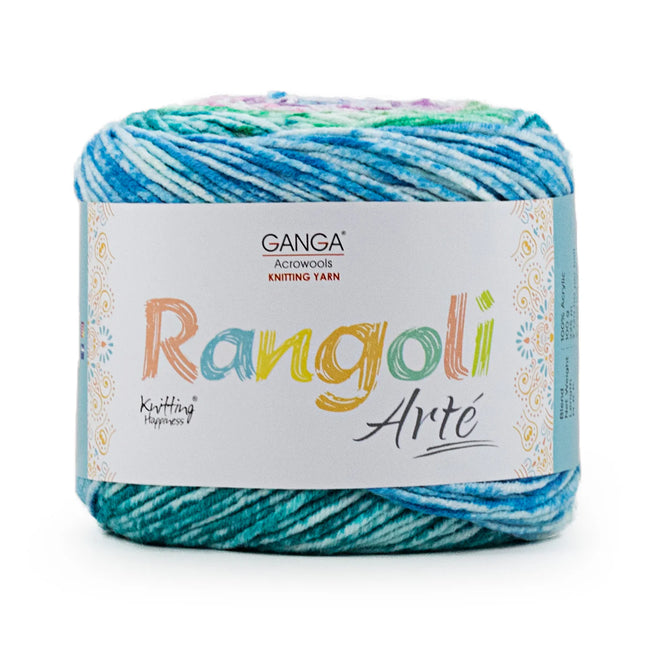 Ganga Acrowools Rangoli arte