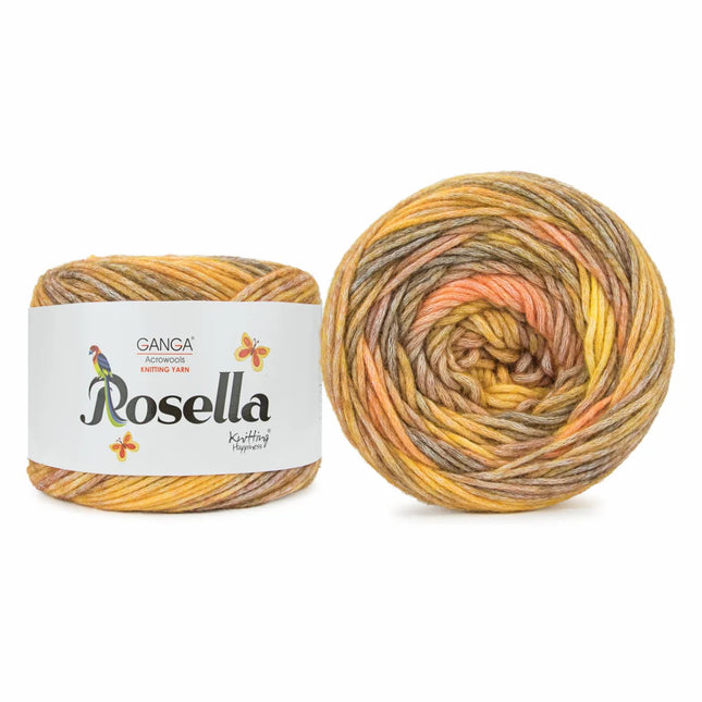 Ganga Acrowools Rosella Knitting Yarn